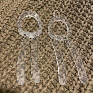 Warren Steven Scott Double Bar Large Earrings
